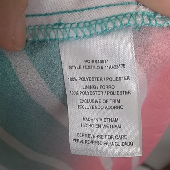 Soulmate ombre stripped tank. Size medium - Picture 4 of 5